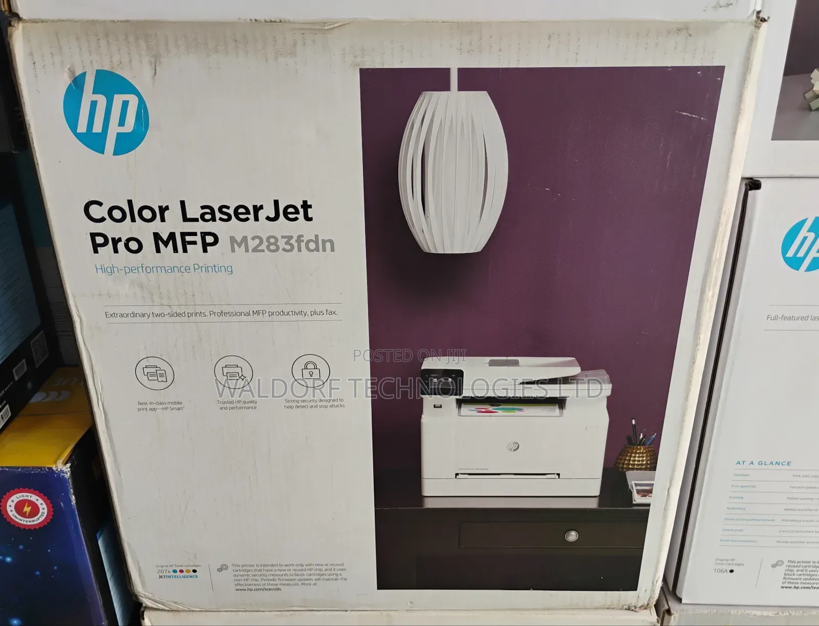 Hp Color Laserjet MFP 283fdn Printer