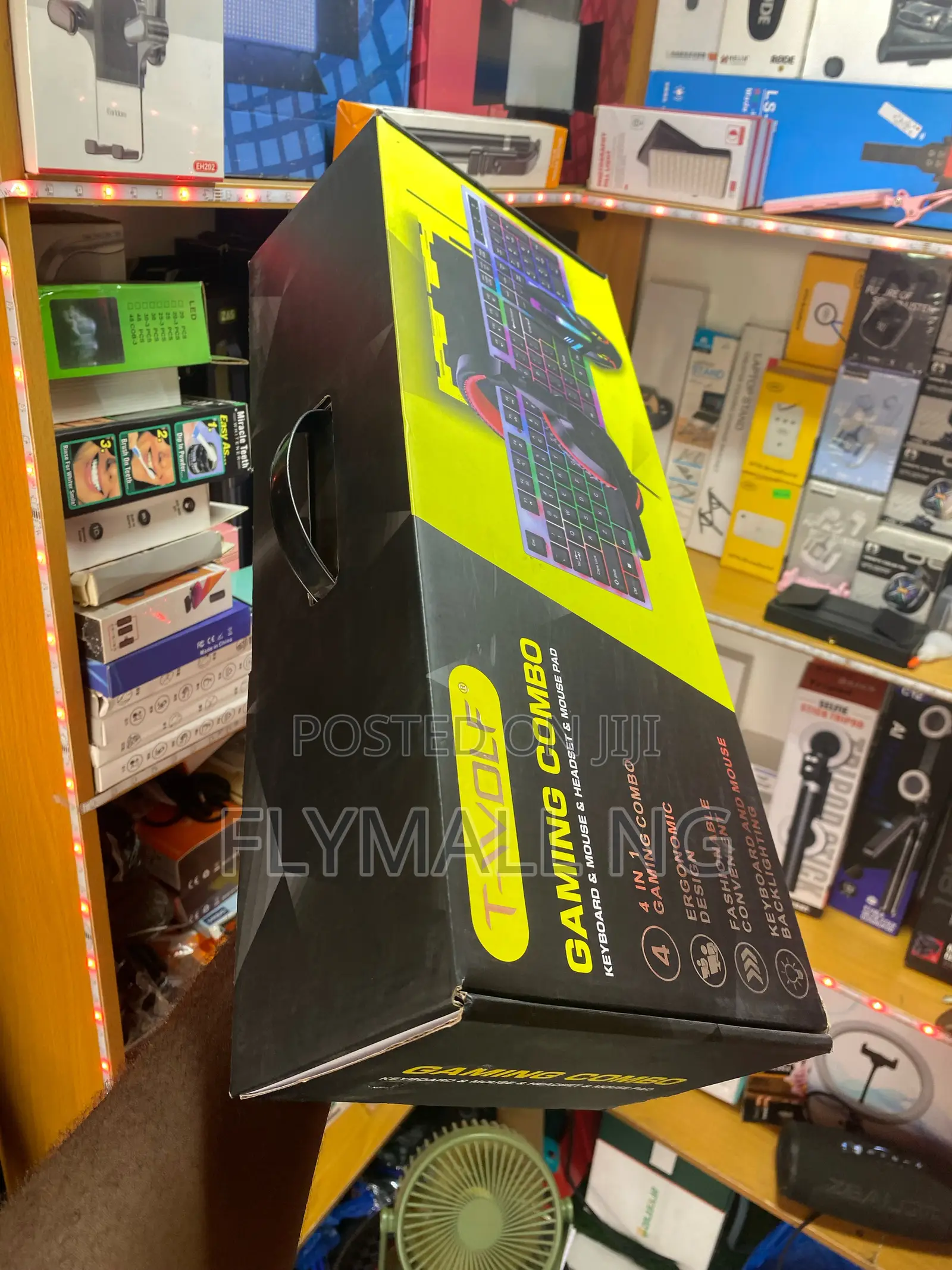 T-Wolf 4-in-1 Gaming Combo Set All in One