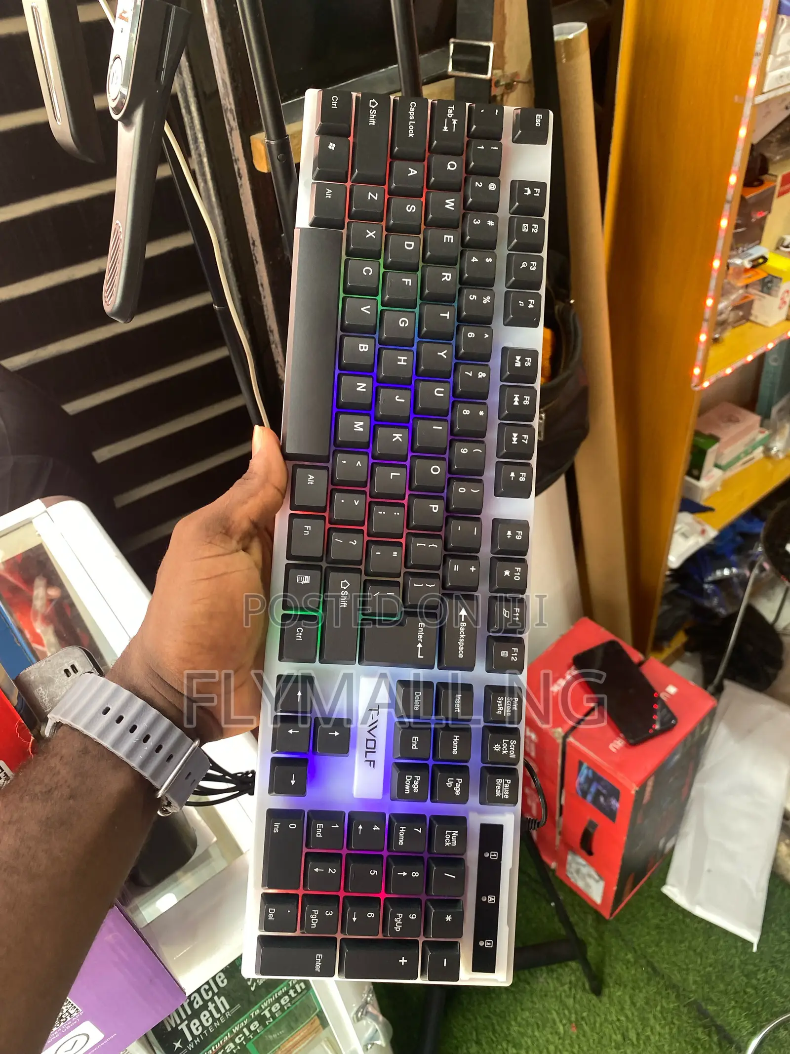 T-Wolf 4-in-1 Gaming Combo Set All in One