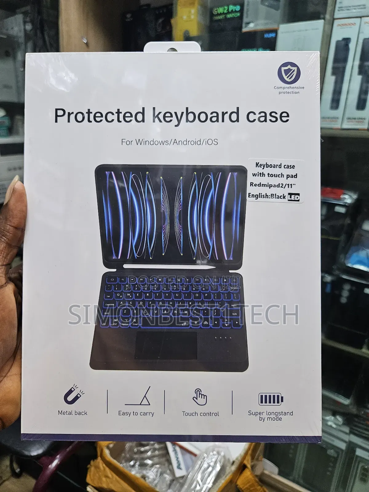 Redmi Pad 2 Case and Keyboard