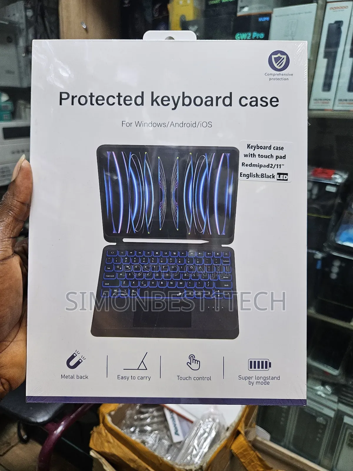 Redmi Pad 2 Case and Keyboard