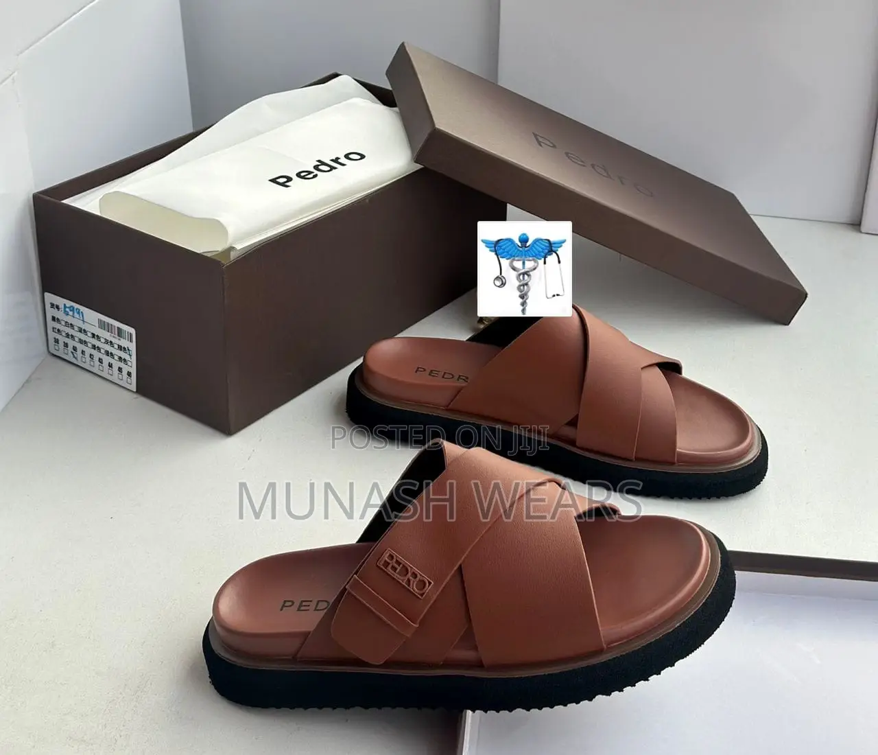 Pedro Leather Sliperss 40-46