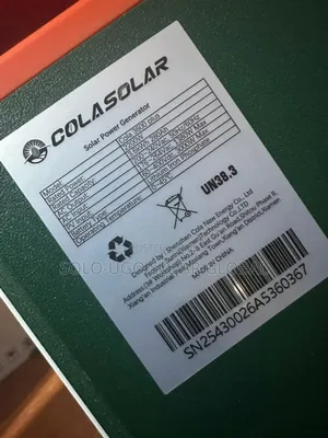 3600 Plus Solar Power Generator