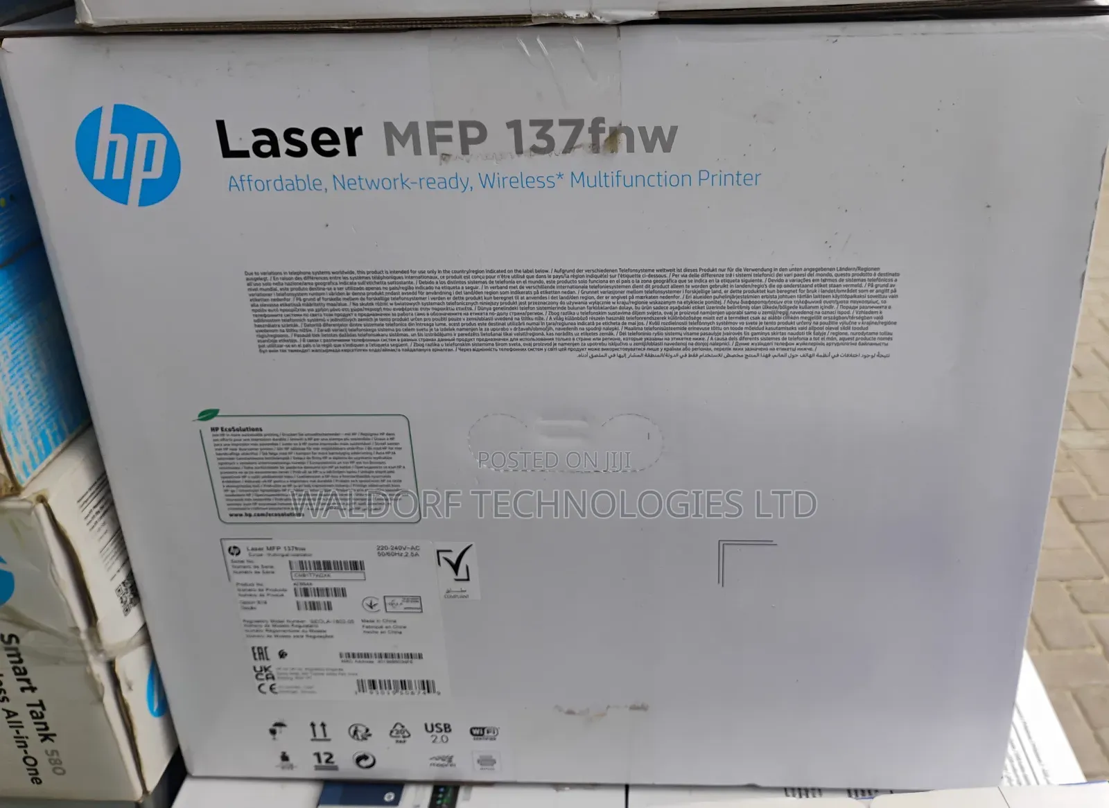 Hp Laser 137fnw Printer