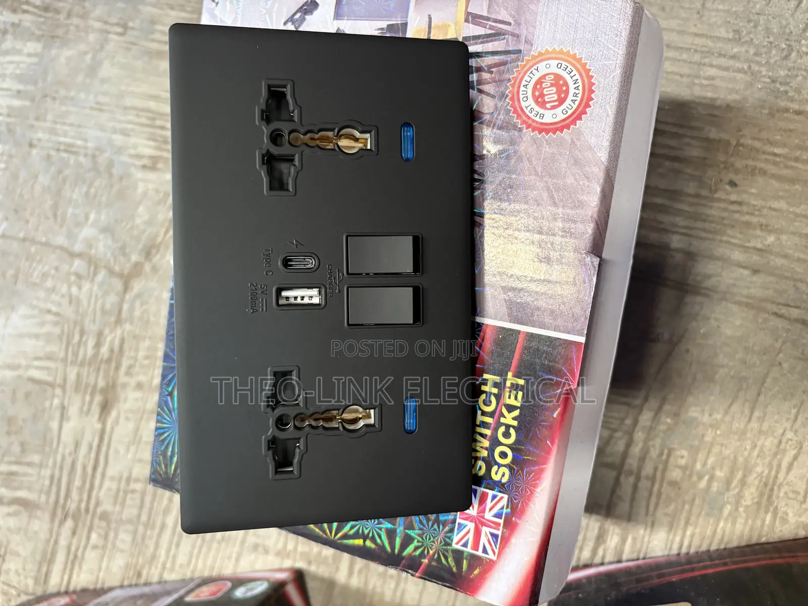 13amps Double With Usb
