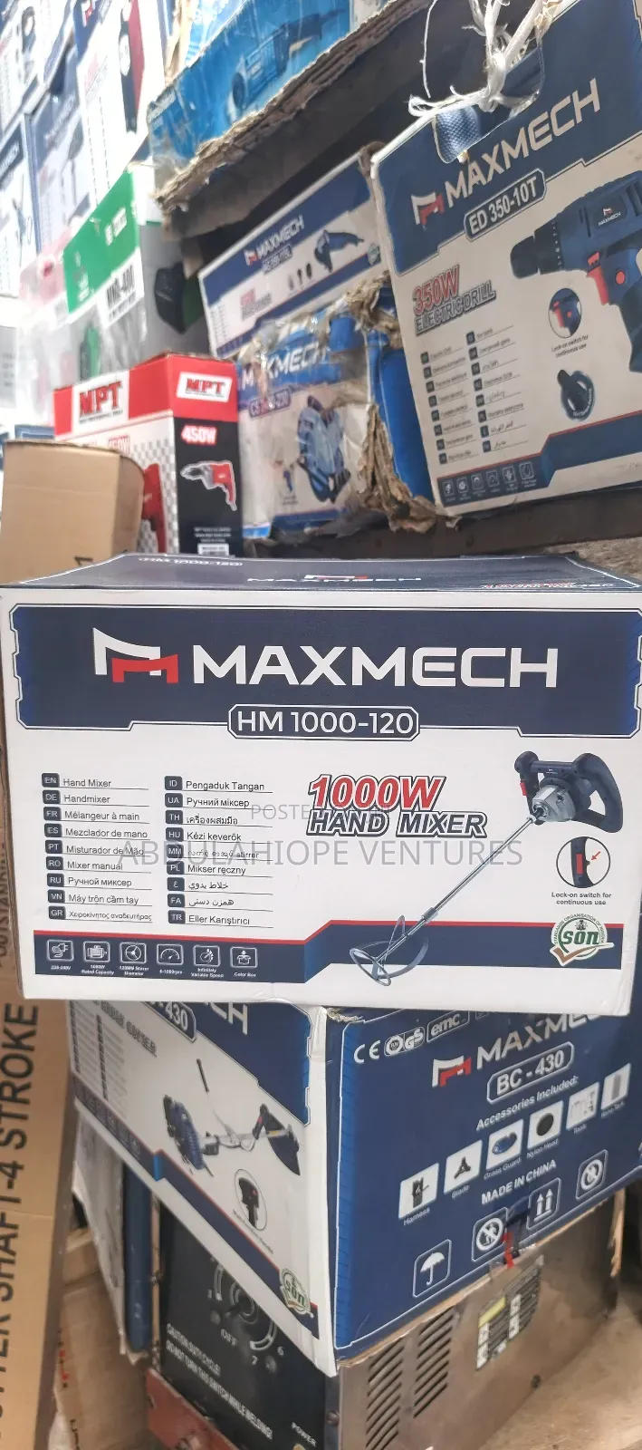 Maxmech Hand Mixer 1000w