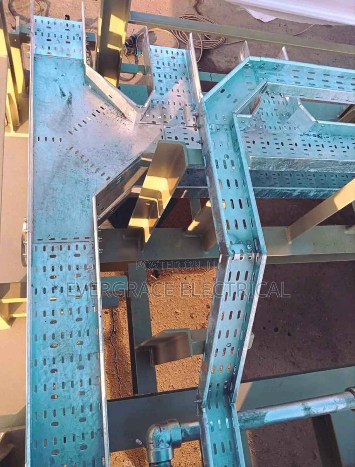 Cable Tray Galvanized 200×50 and 100×50.