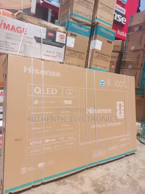 Brand New Hisense 100'inches Qled Smart Tv