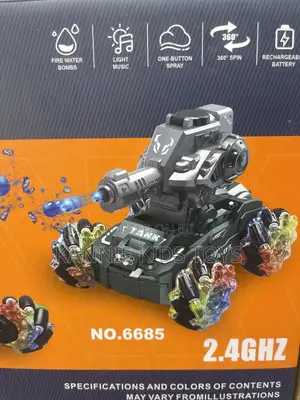 Rc Water Bullet Tank for Boys