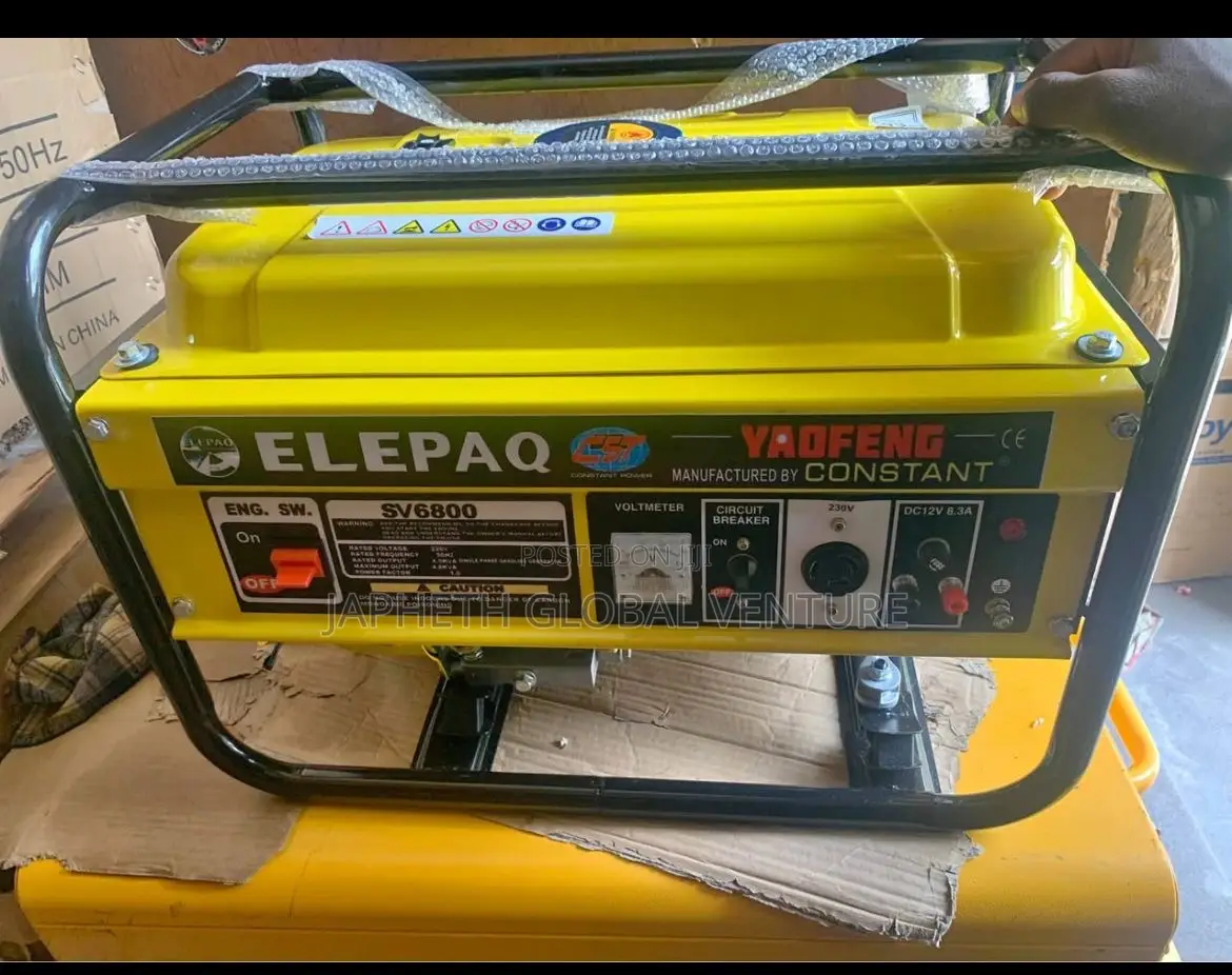 Elepaq Constant Generator 4.5kva 100% Copper Coil