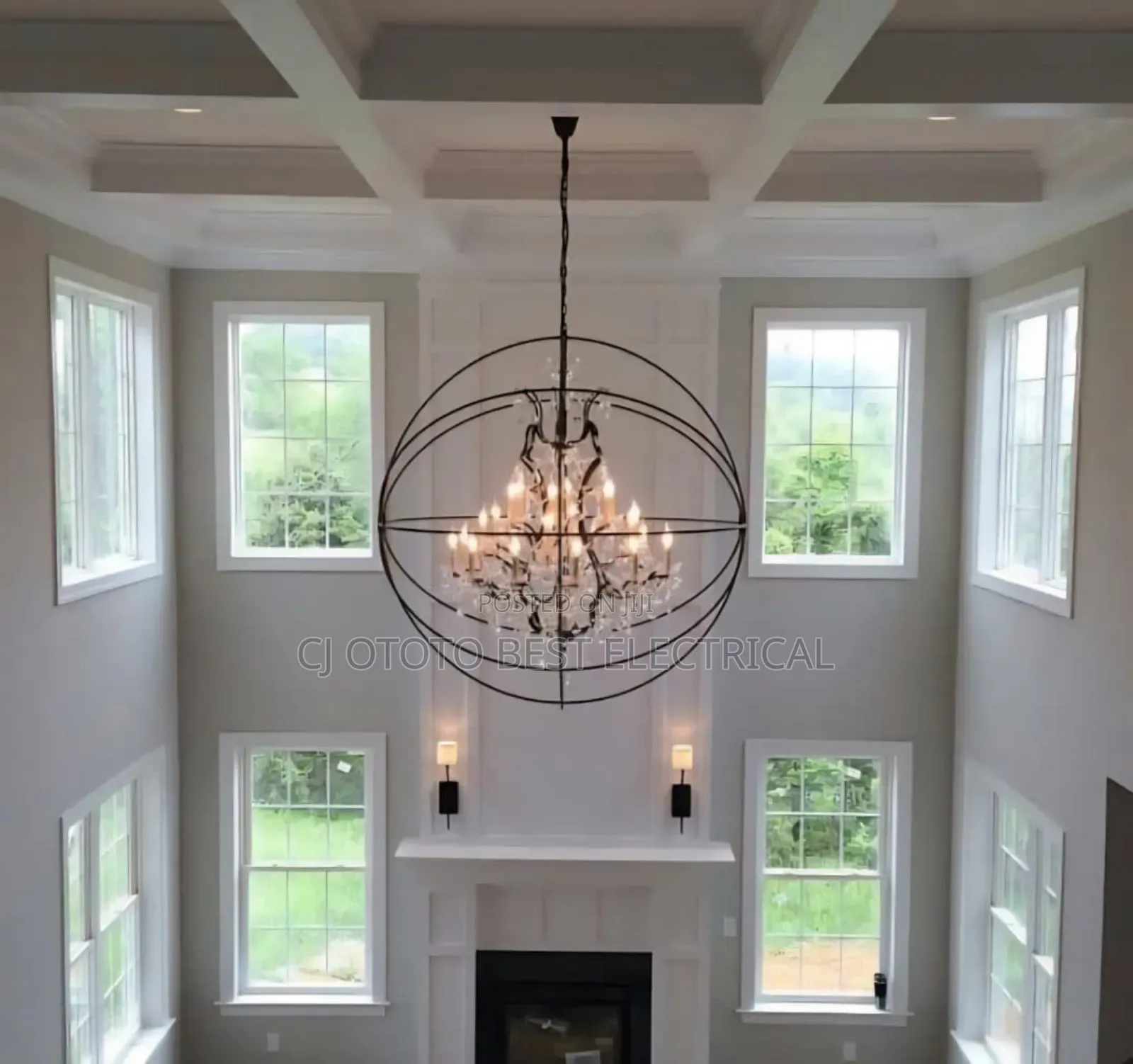 Big Royal Crystal Luxurious Chandelier Light 1000mm Size