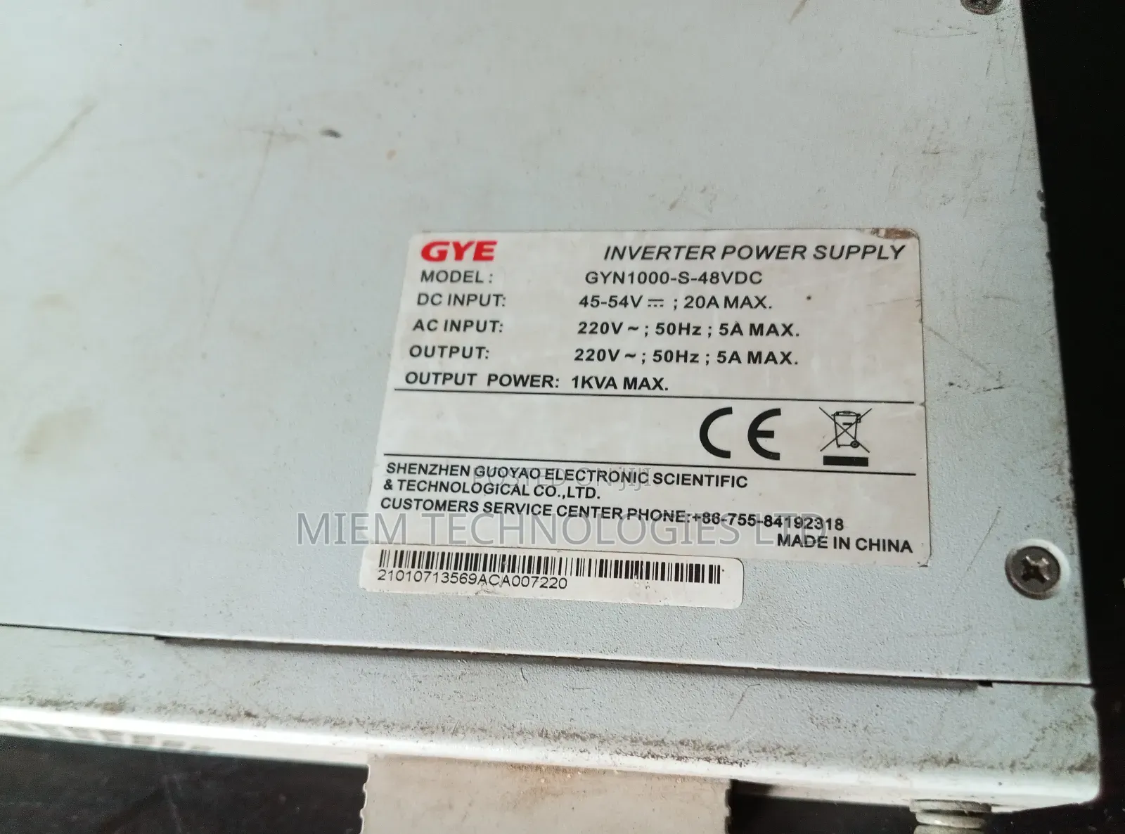 48v Inverter 48volt 1000watt
