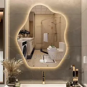 Multi Colors Oval Led Mirror