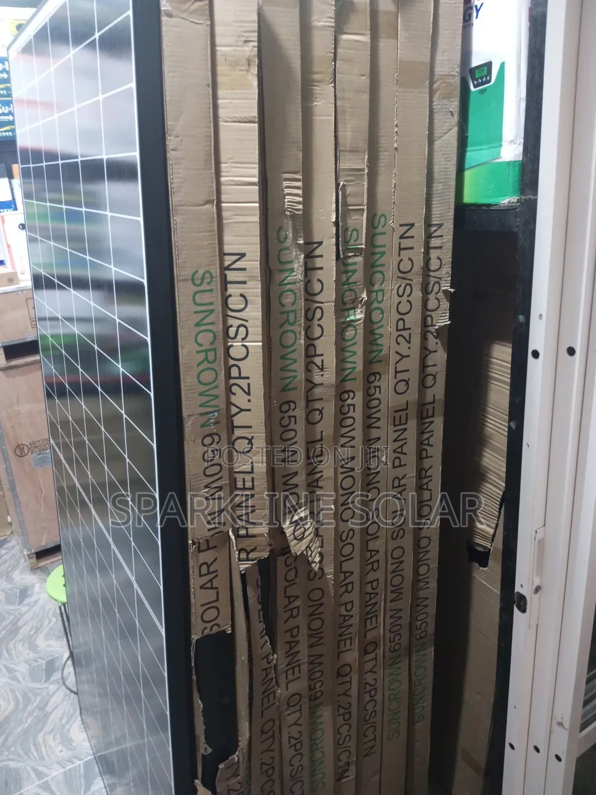 Sparkline Quality and Affordable 650w Half Cut Mono Panel