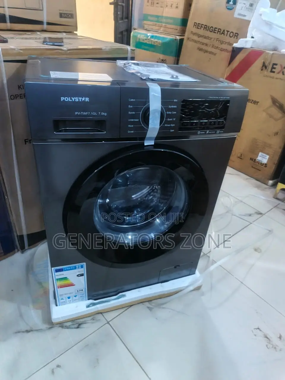 Pv-Twf7-1g Polystar Home 7kg Washing Machine