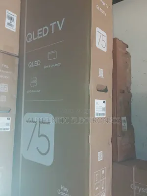 Brand New TCL 75'inches Qled Smart Frameless Tv