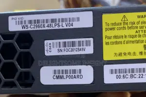 Uk Used Cisco 2960x 48lpsl Switch