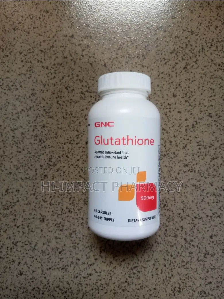 GNC L- Glutathione 500mg X60 Caps