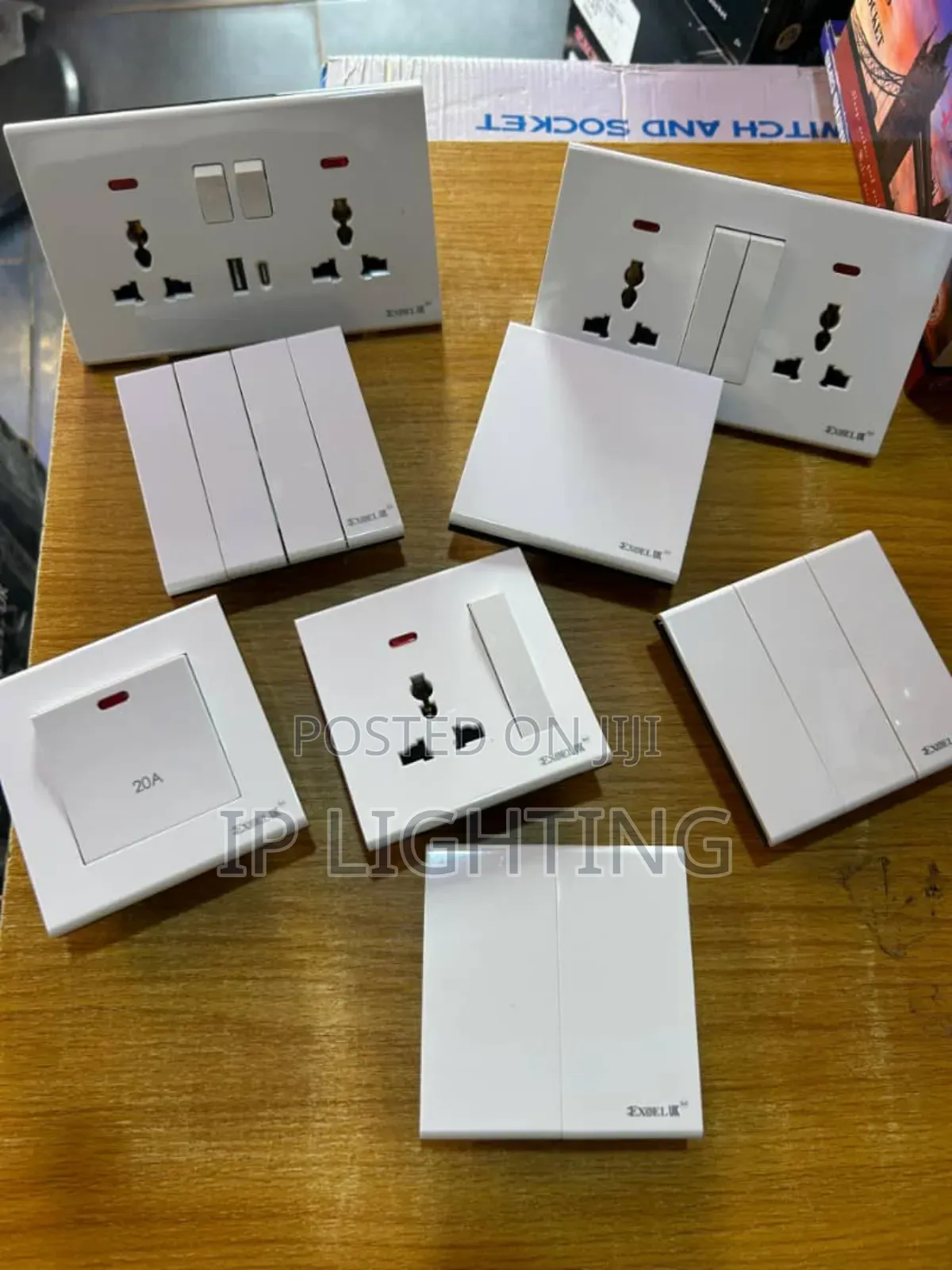 Modern Light Switchs and Socket