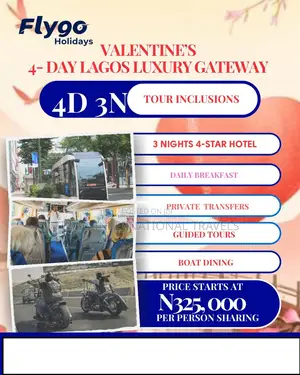 Valentine's 4- Day Lagos Luxury Getaway
