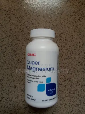 GNC Super Magnesium 400mg X90 Caps