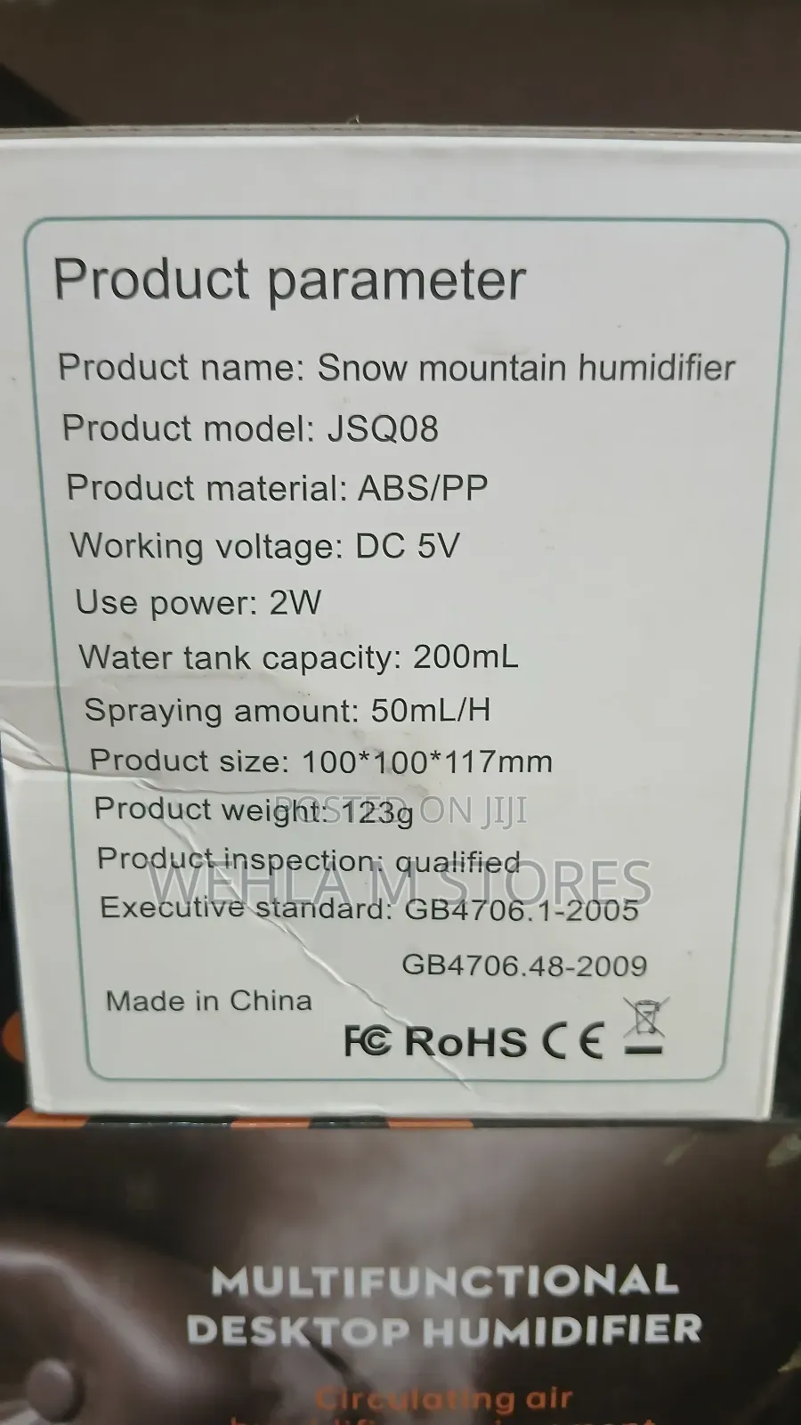Snow Mountain Humidifier