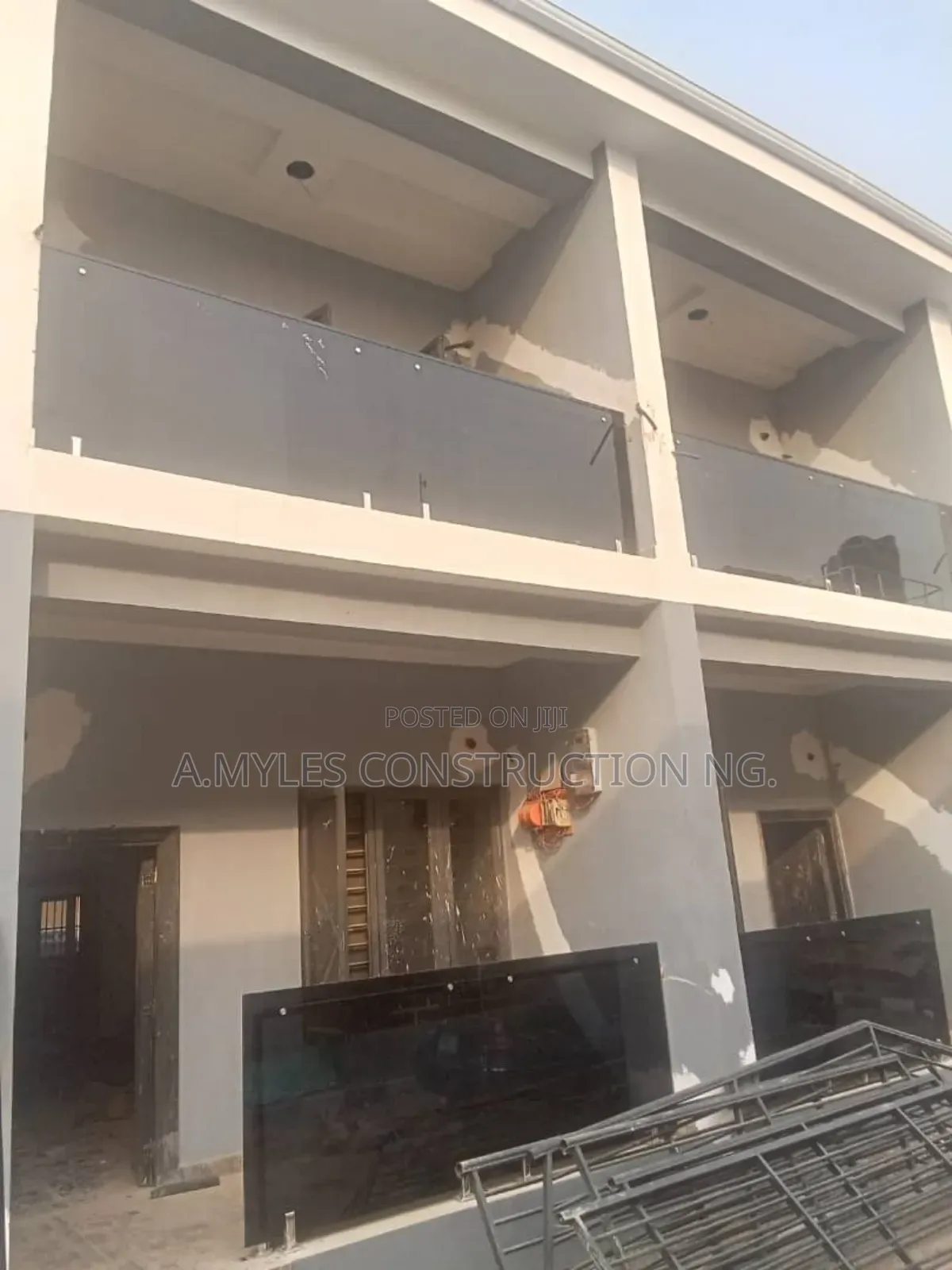 Front Glass Handrail