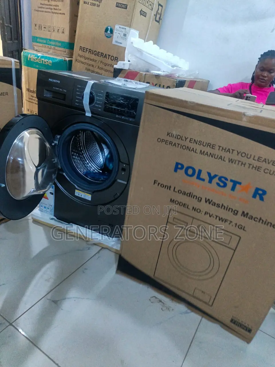 Polystar Pv-Twf7-1g Auto Wash Front Loader