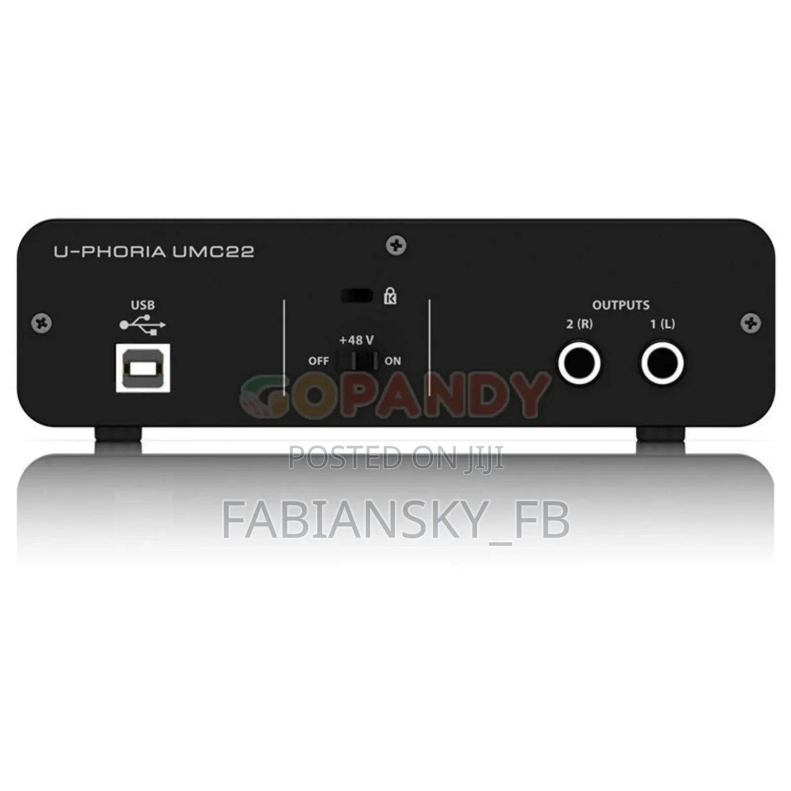 Behringer U-Phoria Umc22 Usb Audio Interface |