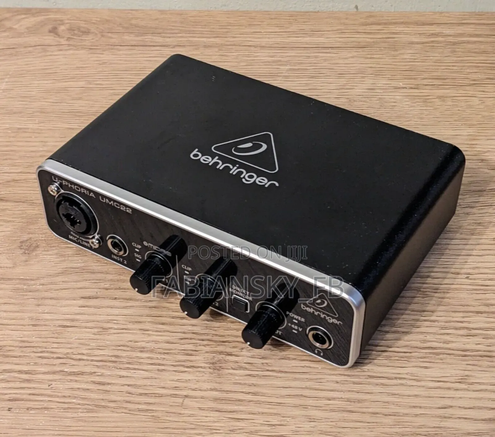 Behringer U-Phoria Umc22 Usb Audio Interface |