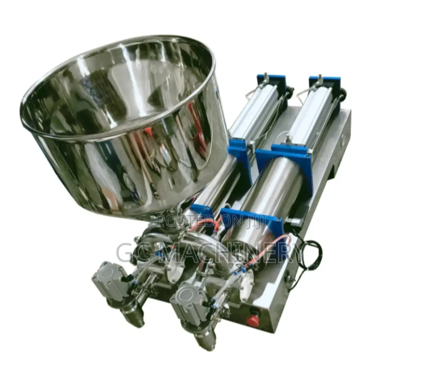 2 Nozzle Pneumatic Paste Filling Machine