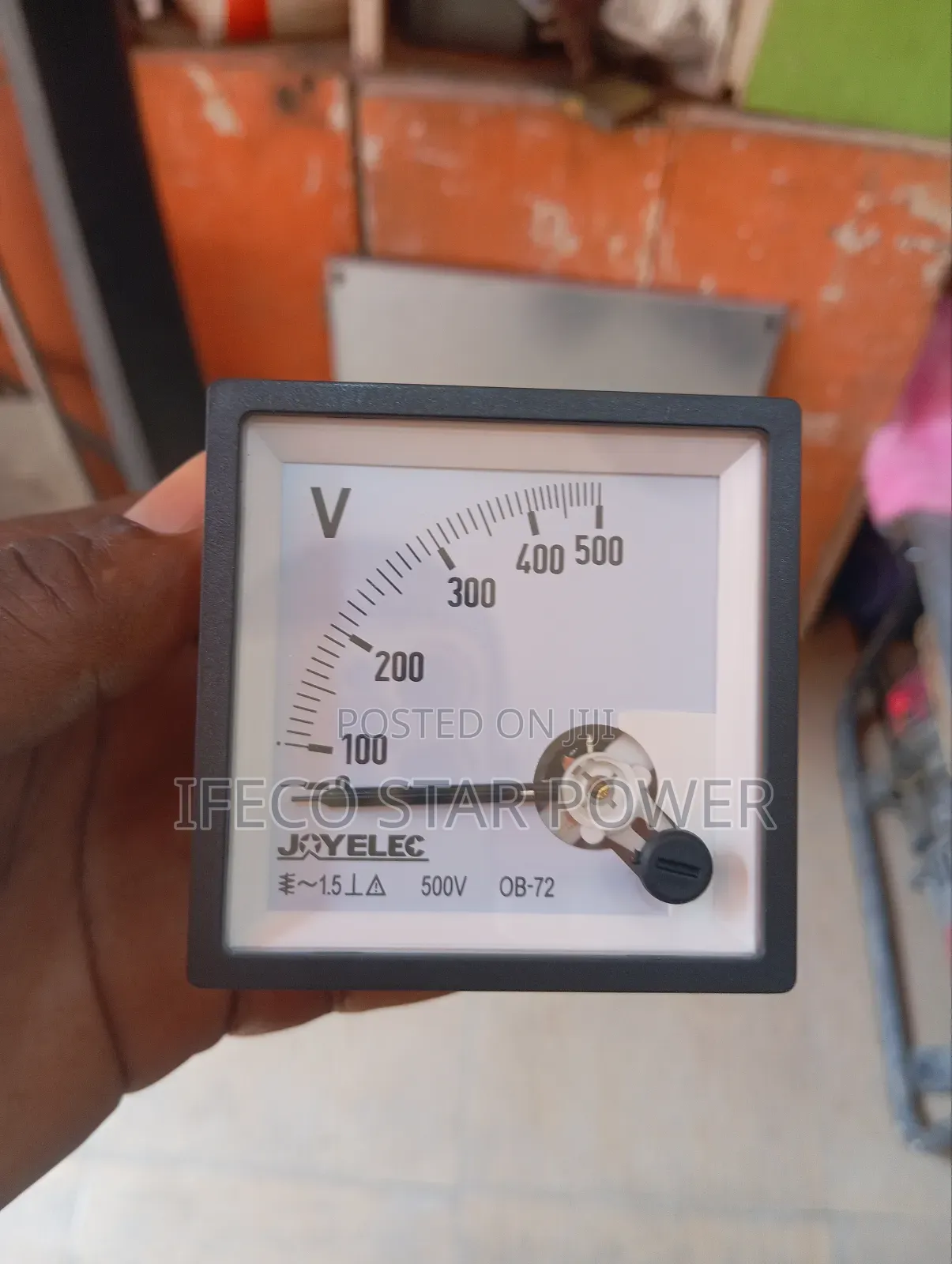 Analog Volt Meter 500v