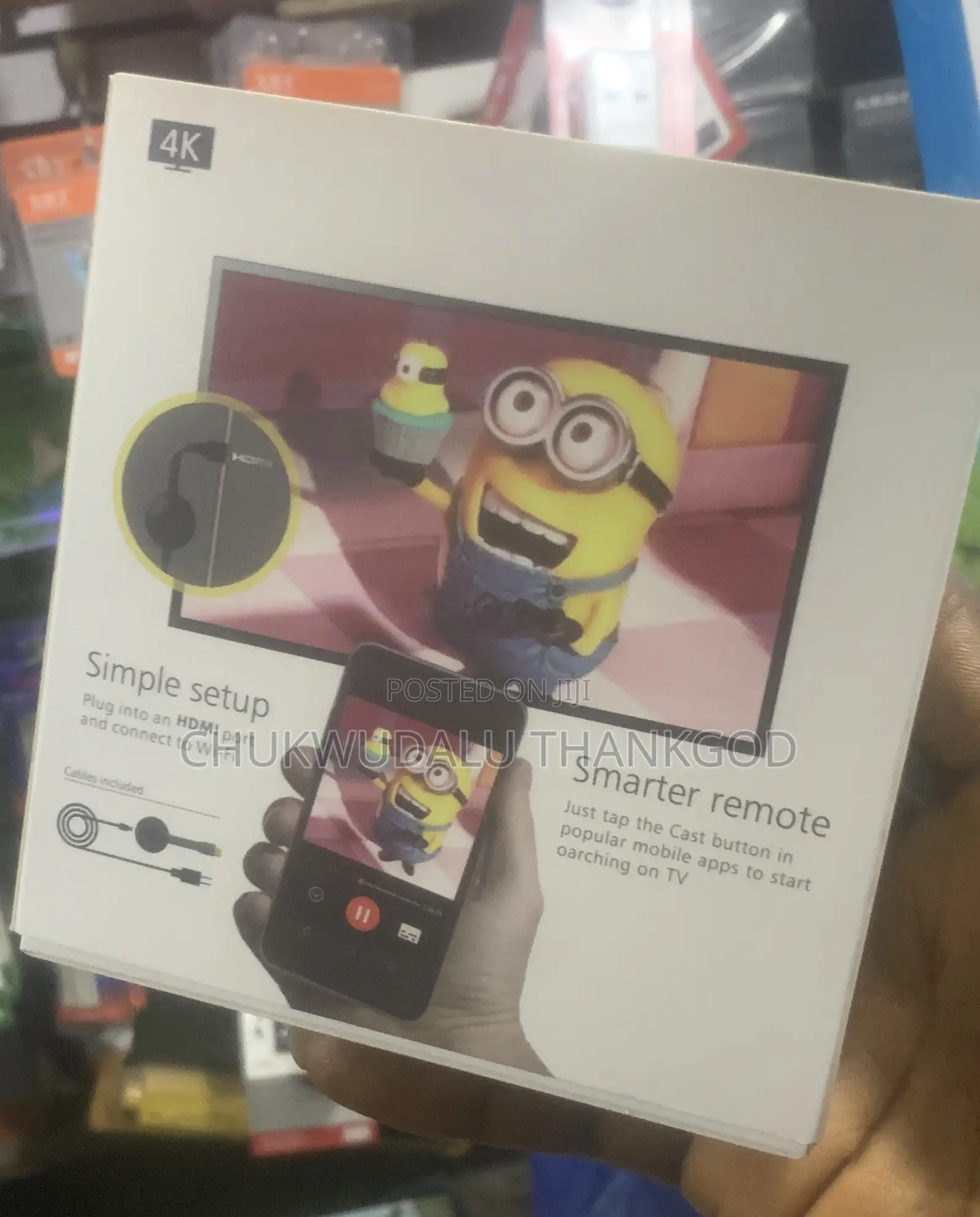 Chromecast Tv Streaming Device By Google