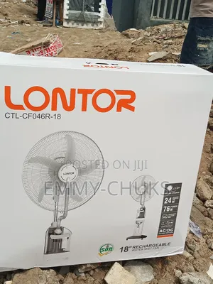 New Lontor Mist Fan 18 Rechargeable