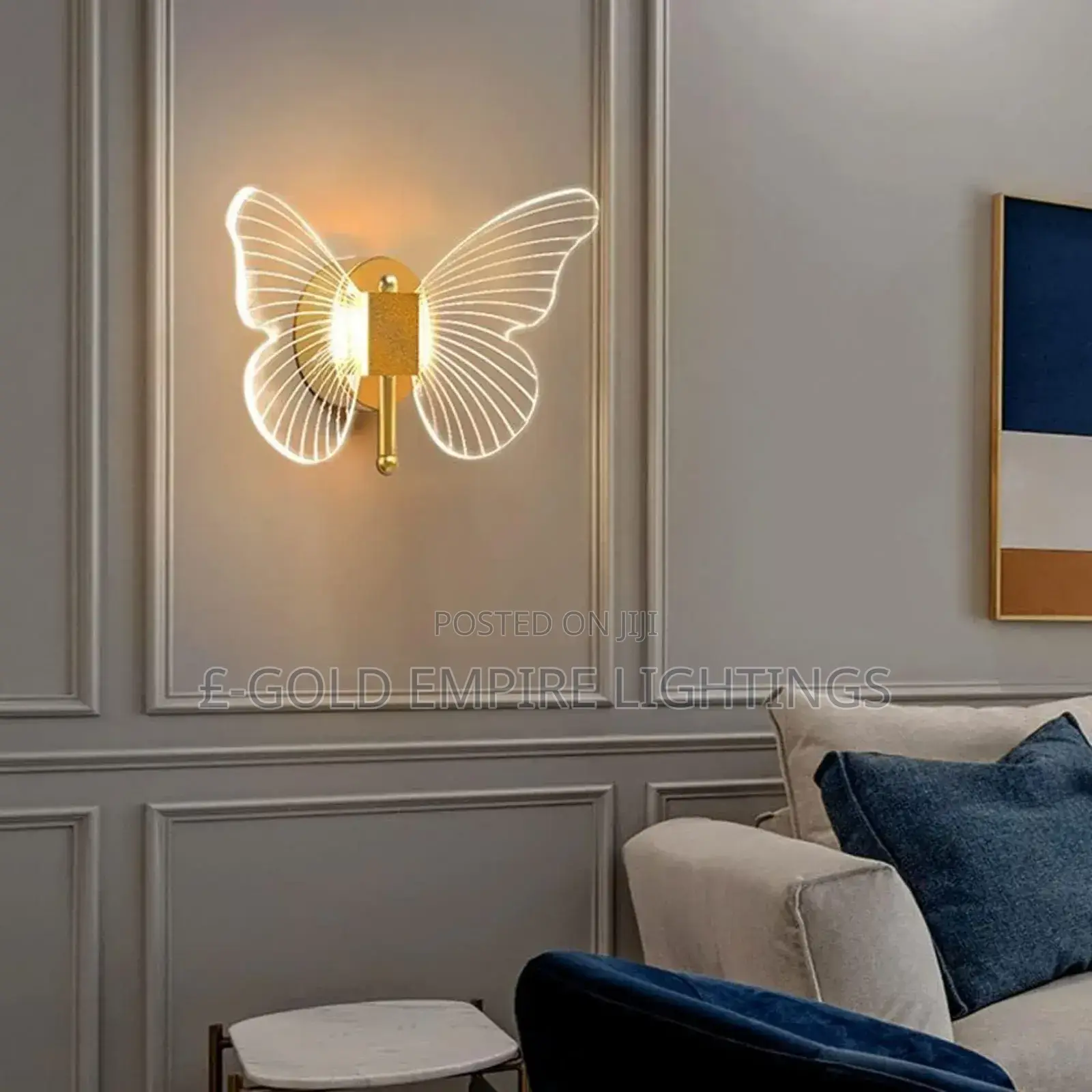 3d Butterfly Wall Light