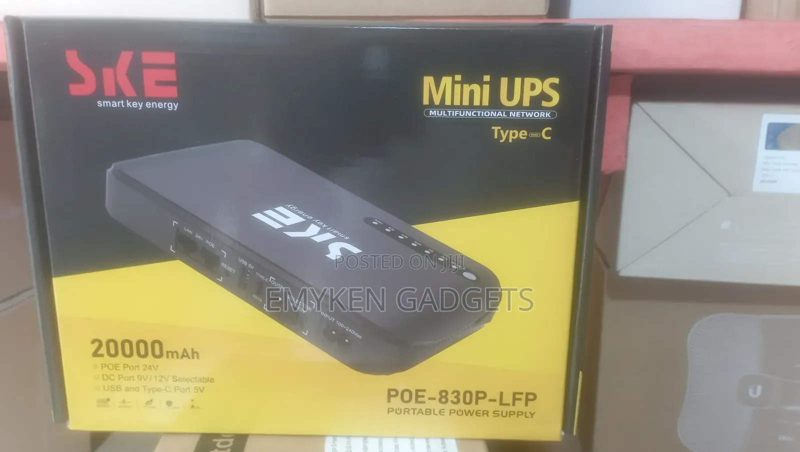 Ske Smart Key Energy Mini Ups Power Bank