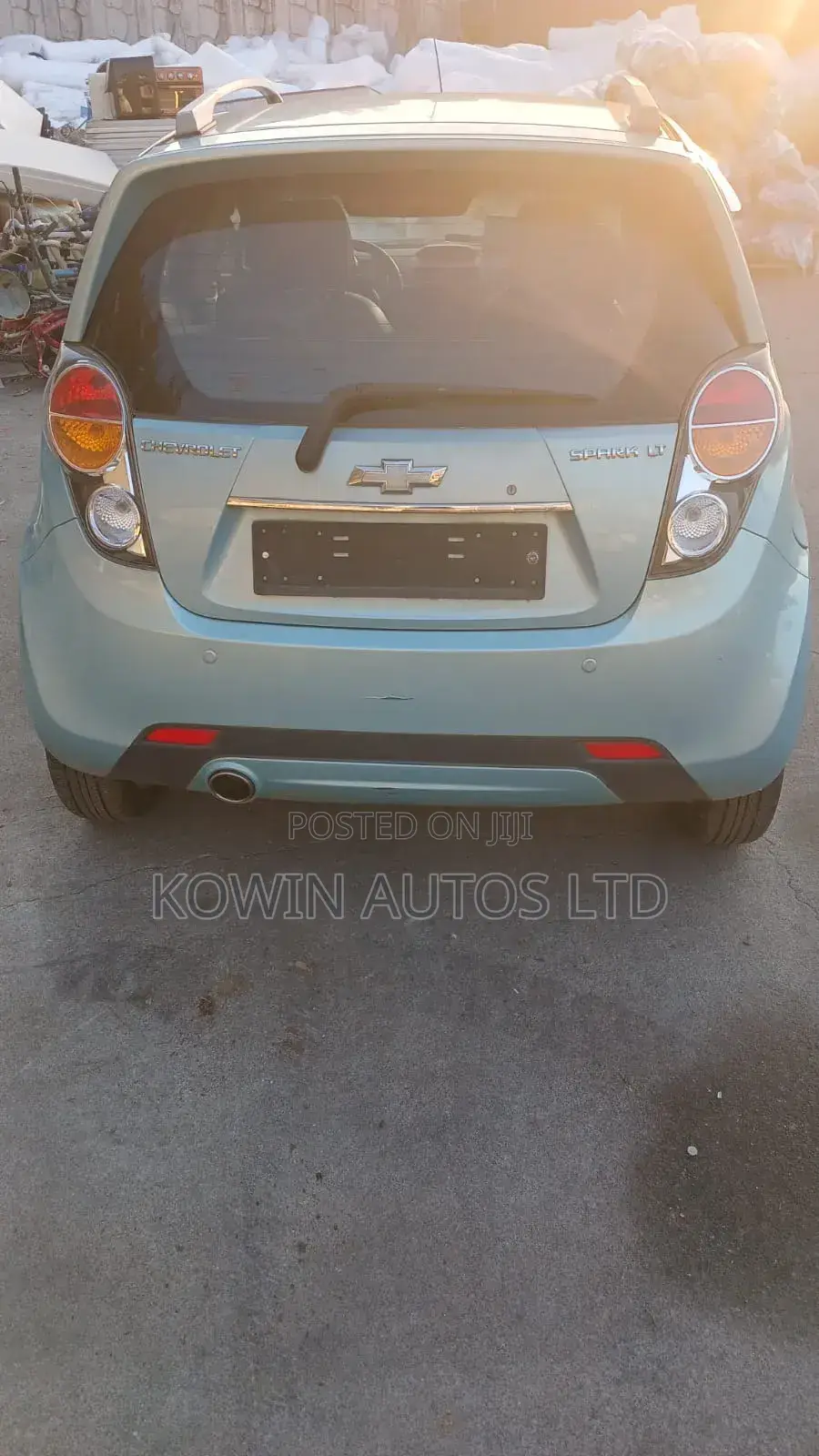 Chevrolet Spark 2012 Blue