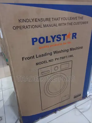 Polystar Automatic Front Load Washing Machine – Smart Laundry Care