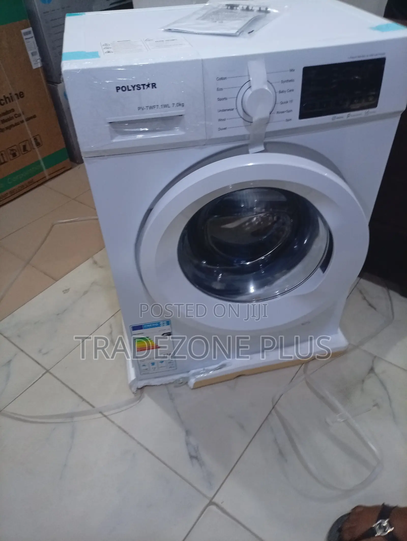 Polystar Front Load Washing Machine – Sleek Design High Efficiency
