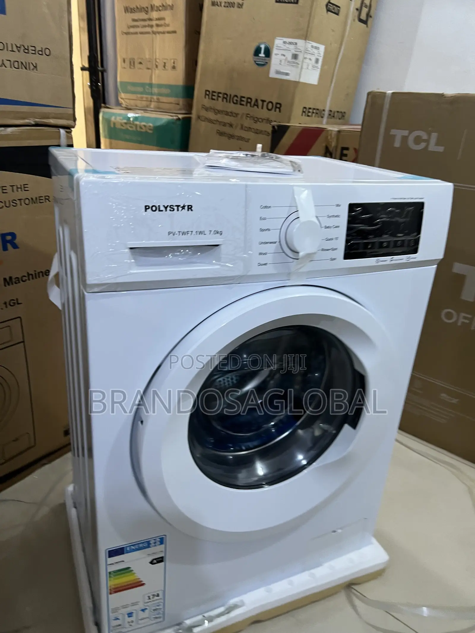 Polystar 6kg Front Load Washer Supporting Fabric Longevity [Pv-Twf.1wl