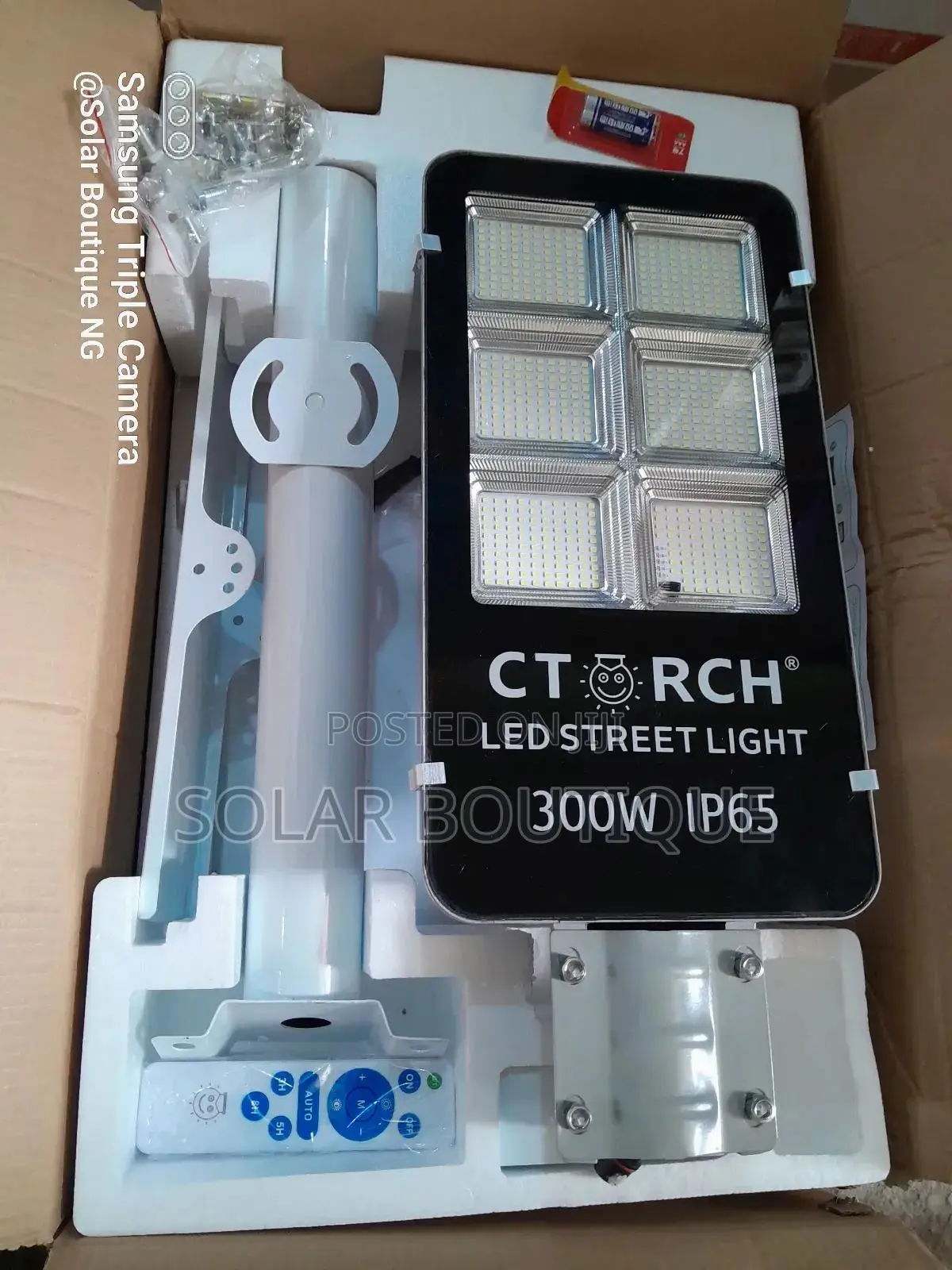 300w Ctorch Solar Street Lights