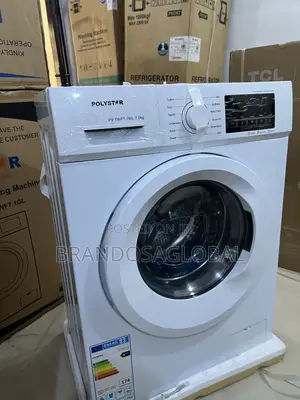 Polystar 6kg White Front Load Designed for Smooth Washing [Pv-Twf.1wl