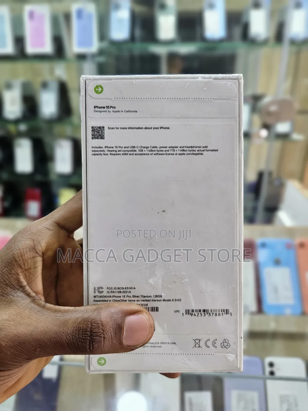 New Apple iPhone 15 Pro 256 GB Silver