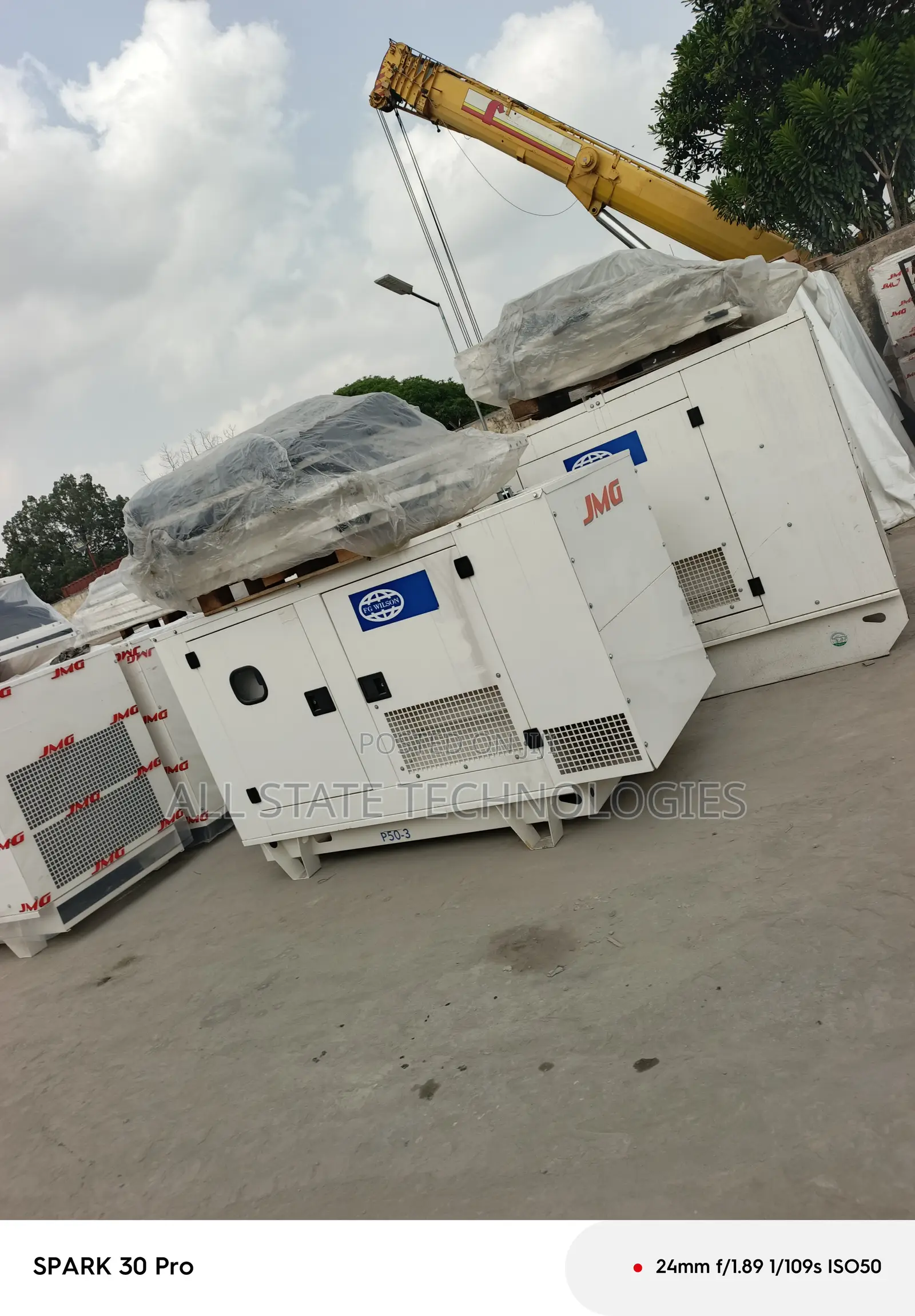 Fg Wilson 45kva Perkins Powered Industrial Genset