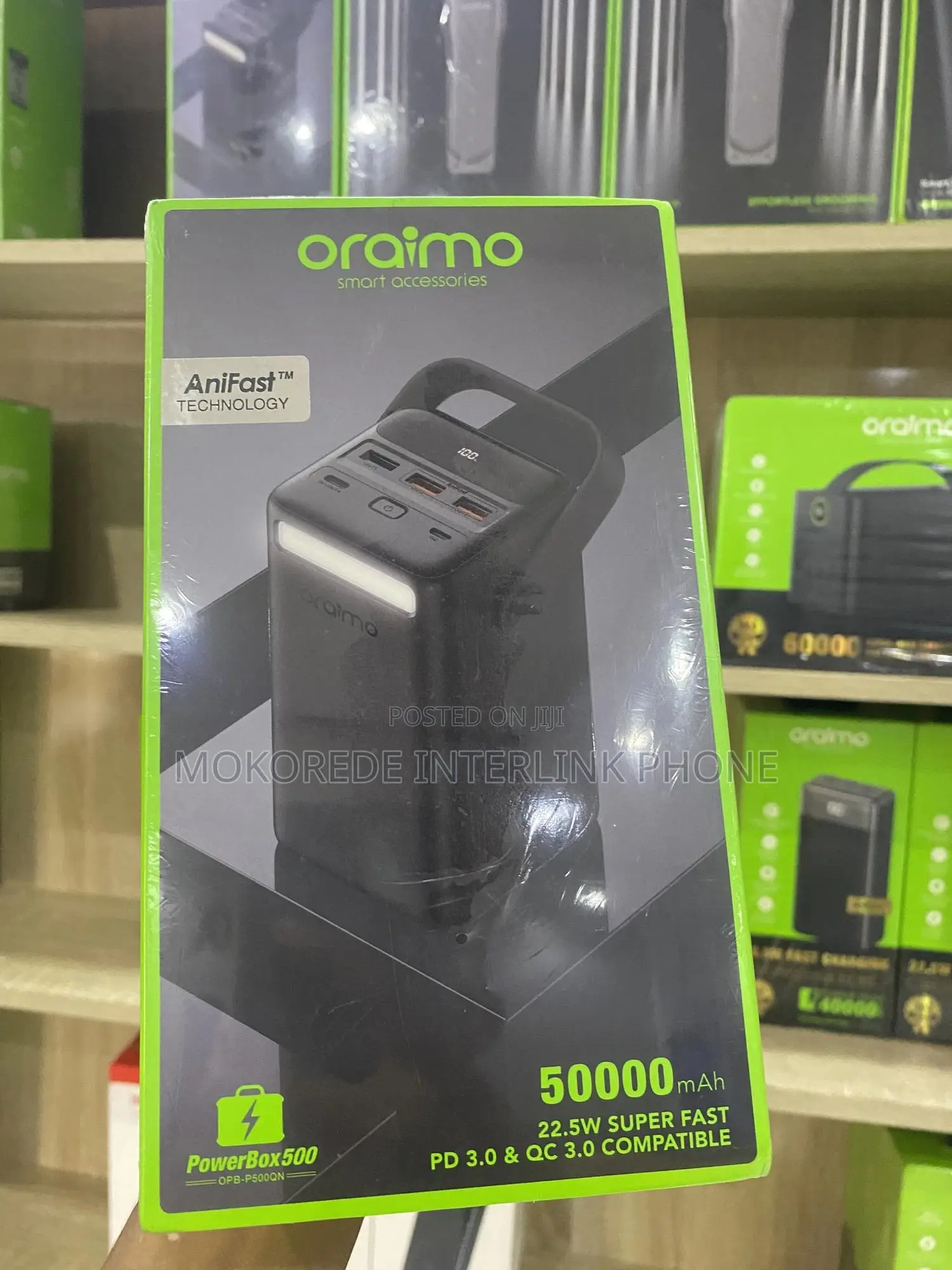 Oraimo Power Bank 50,000 Mah