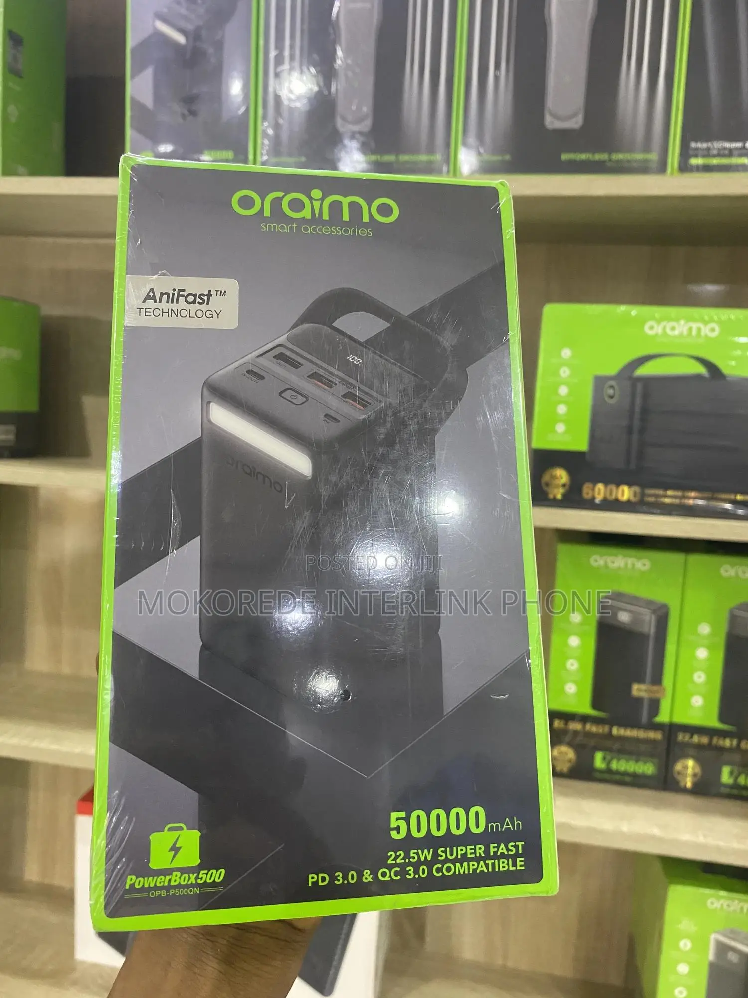Oraimo Power Bank 50,000 Mah