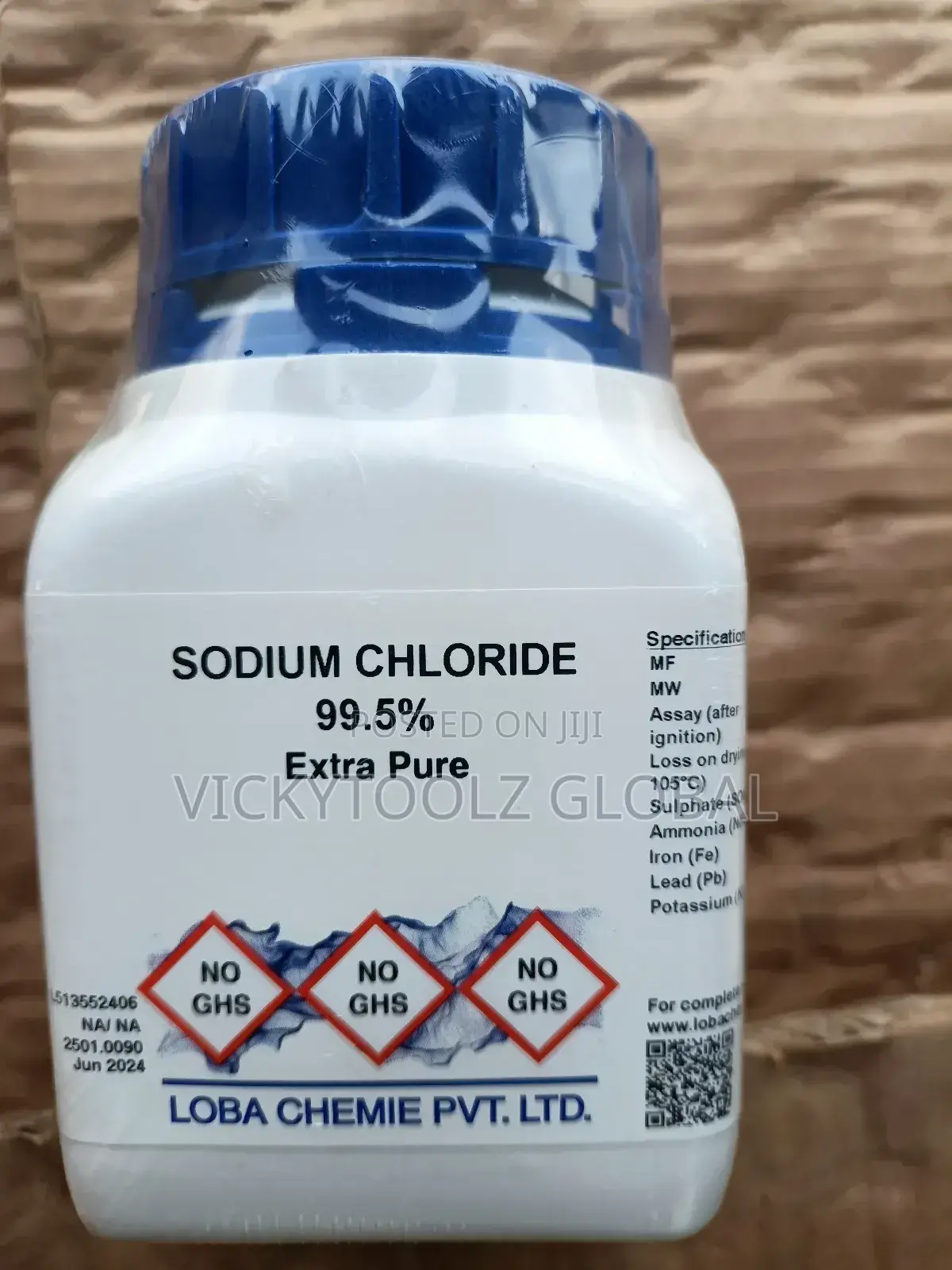 Sodium Chloride 99.5% Extra Pure
