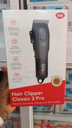 Itel Hair Clipper Classic 2 Pro Type-C Fast Charge Ihc-33pro