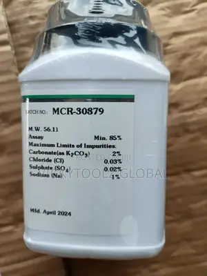 Moly Chem Potassium Hydroxide Pellets Lr Kot