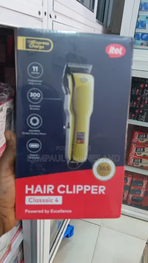Itel Classic-4 Smart-Clipper Cordless Hair-Clipper + Barber Cape